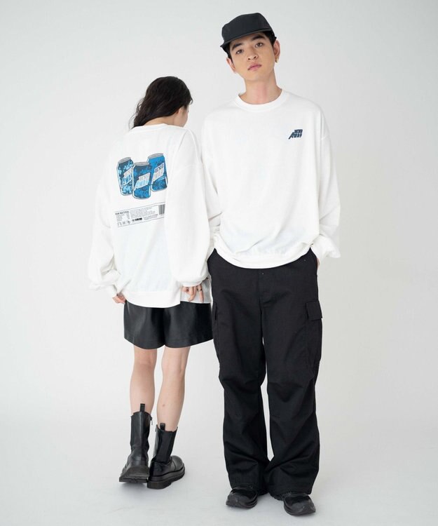 WEGO 【ユニセックス着用ITEM/SMLサイズ展開】アソートグラフィックプルオーバー 柄13