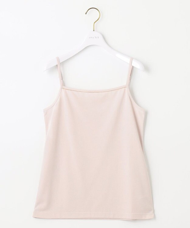 ANY SIS 【吸水速乾・UVケア・接触冷感】コンフォートジャージー キャミソール ピンク系