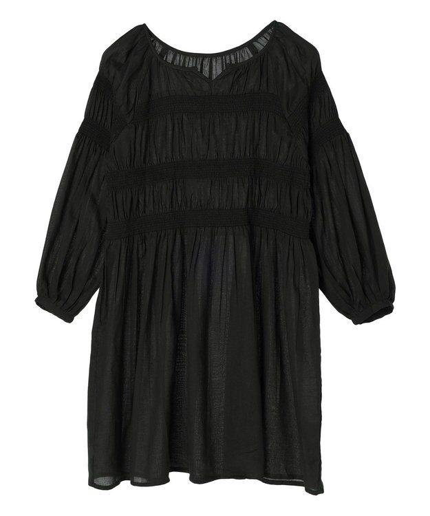 earth music&ecology シャーリングチュニック Off White