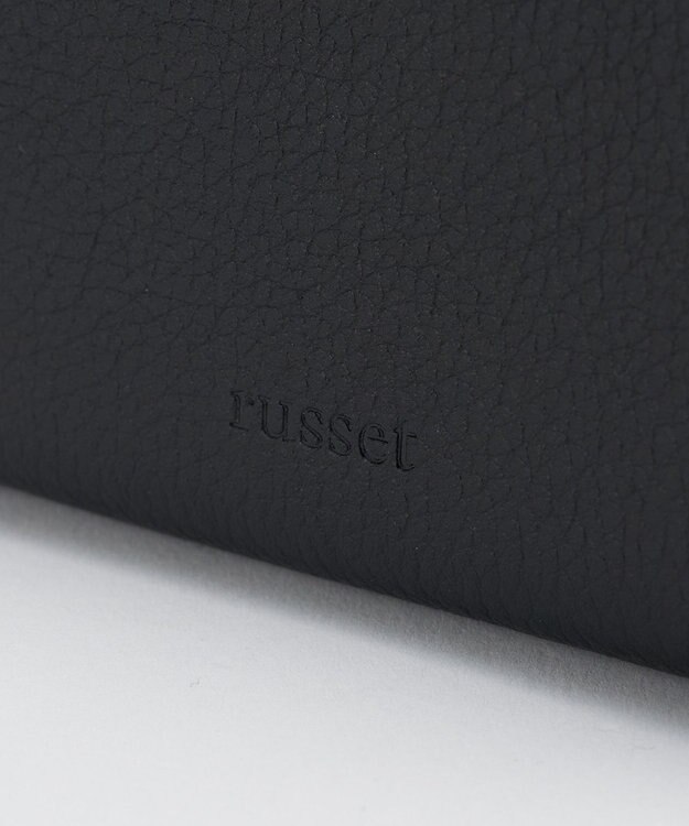 russet シンプルプラスカードケース(SO-443) Black