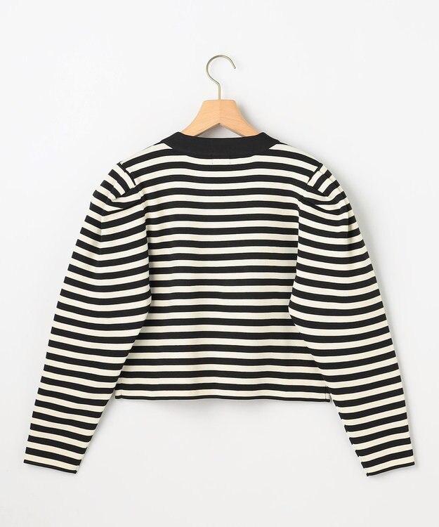 組曲 S 【組曲×setsuko sagittaire】kinakoスポンディッシュ ニットジャケット ブラック系1