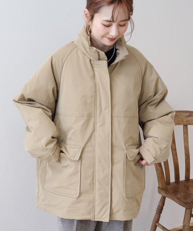 AMERICAN HOLIC 撥水加工ダウンコート Beige