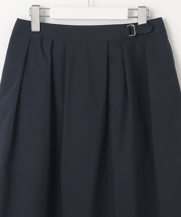 J.PRESS LADIES 【洗える】バイオエアフロー フレアー スカート ネイビー系