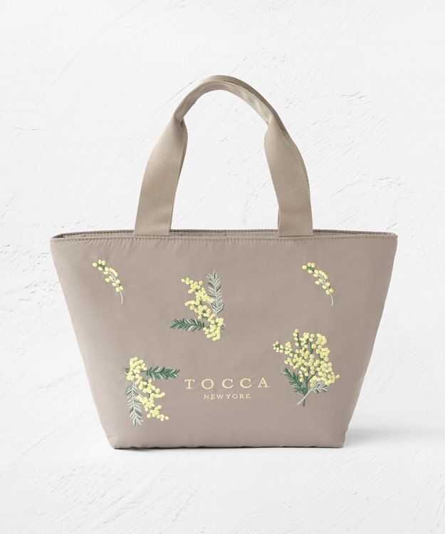 TOCCA 【一部カラー撥水】BOUQUET DE REVE COOLERBAG クーラーバッグ ベージュ系