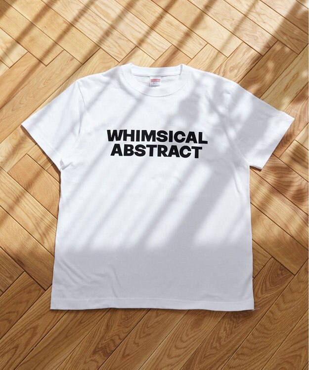 WEGO 【ANGIE VINTAGE】フロッキーロゴプリントTシャツ 柄1