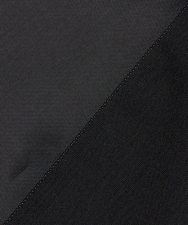 23区 S 【エステータ】ライトダブルクロス バックリボン ペプラムトップス ブラック系