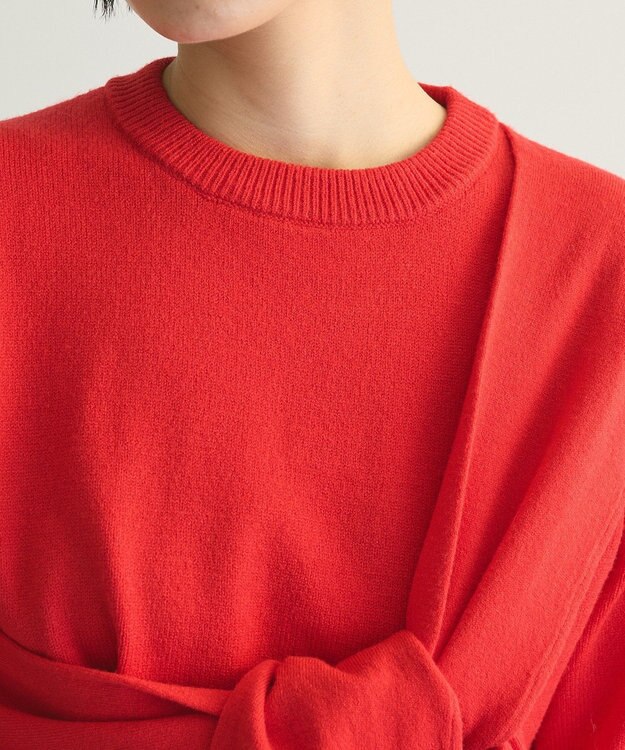 Green Parks armonia．ツイストレイヤードプルオーバー Red