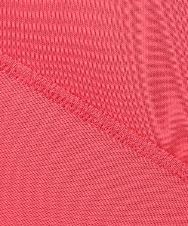 23区GOLF 【WOMEN】ライトダンボール ロゴリブモックネック ピンク系