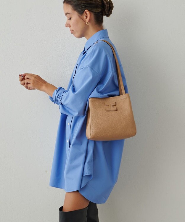 IACUCCI 【再予約スタート】センティエーロ ミニトート CERVO キャメル