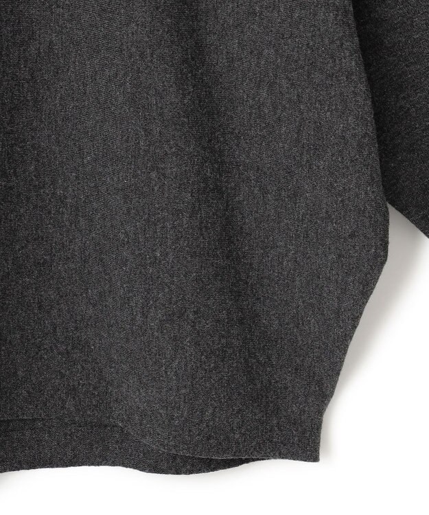 23区 【洗える/吊り干しOK】ヴィスコースストレッチ ドルマンスリーブ ニット グレー系