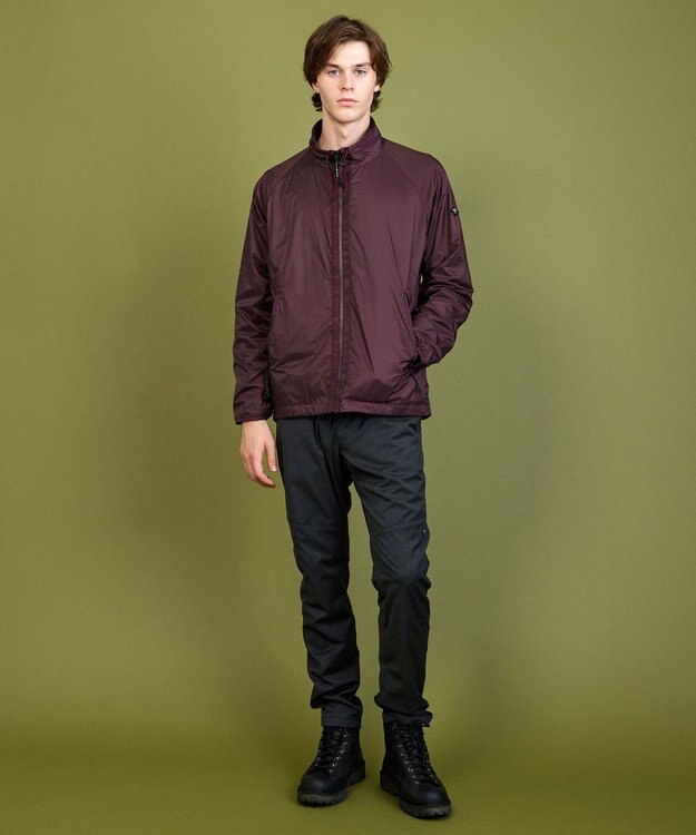 JOSEPH ABBOUD MOUNTAIN 【ストレッチ/撥水/起毛裏地/男女兼用】ウーリーウォームレイヤー クライミング パンツ グレー系