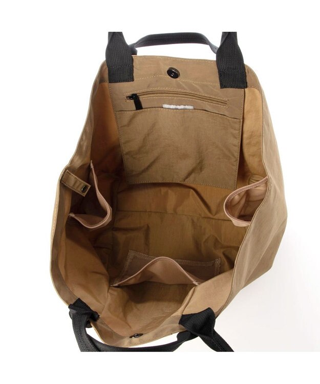 UNBILLION カシュカシュ cachecache / ダブルハンドルマザーバッグ ベージュ