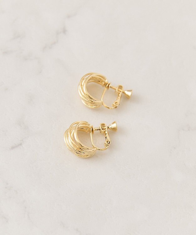 AMERICAN HOLIC マルチフープライクイヤリング Gold