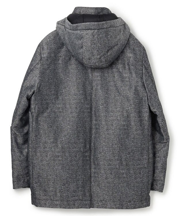 JOSEPH HOMME 新素材【4WAY】ライトラスターシャンブレー　ダウンコート グレー系