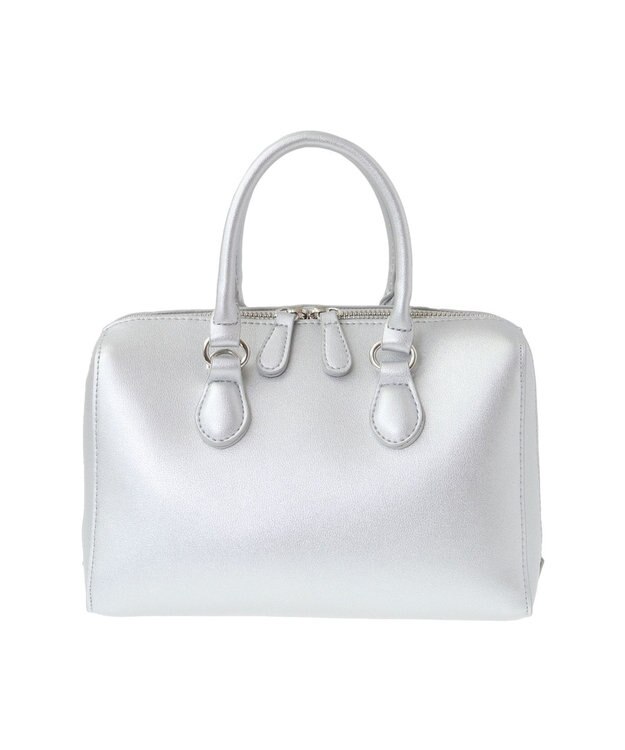 Green Parks ａｎｄｍｉｋｋａ　ボストンバッグ Silver