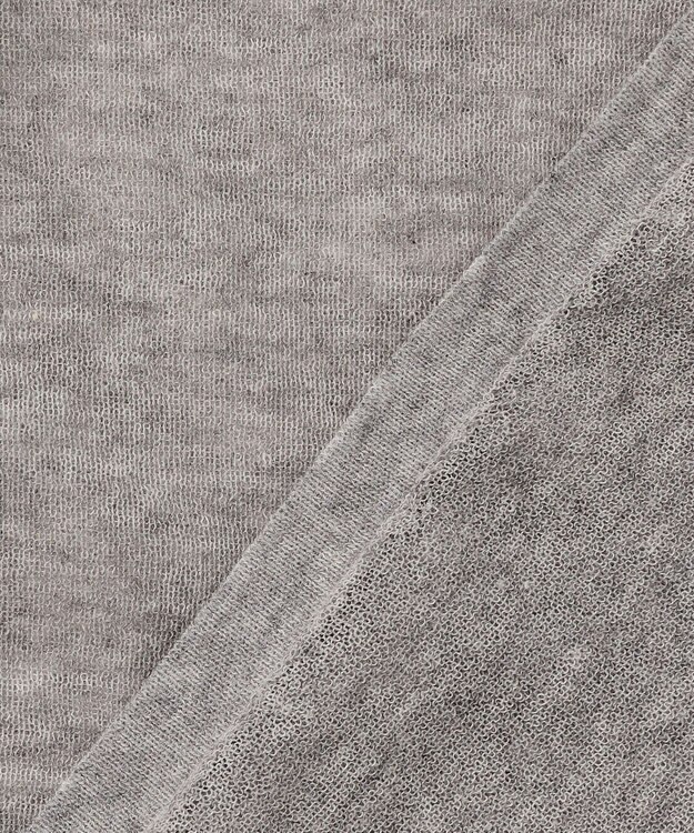 BEIGE， TOPAZ / アレンジギャザー ニット L.Gray