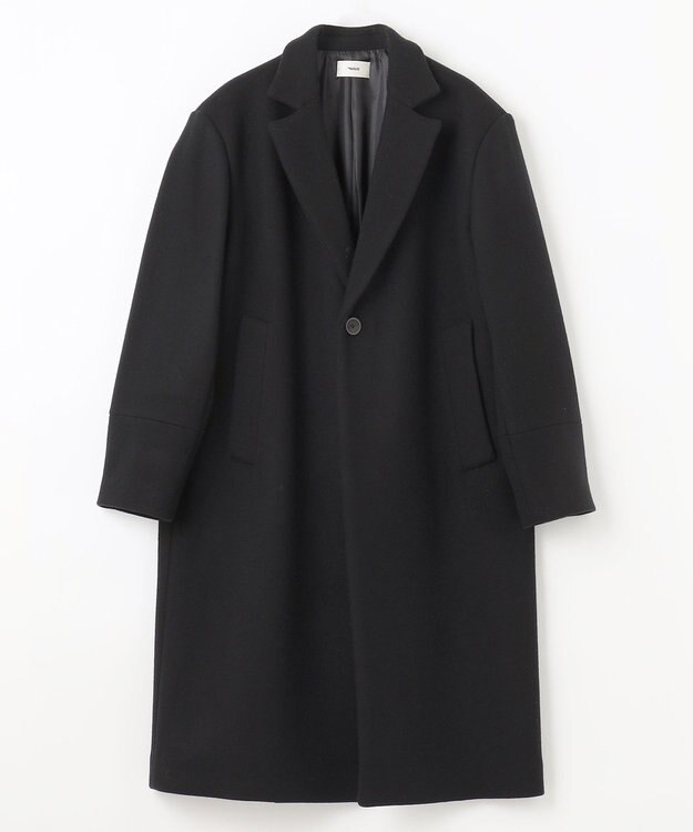 NAVE 【ReNAVE】ウールメルトン チェスターコート ブラック系