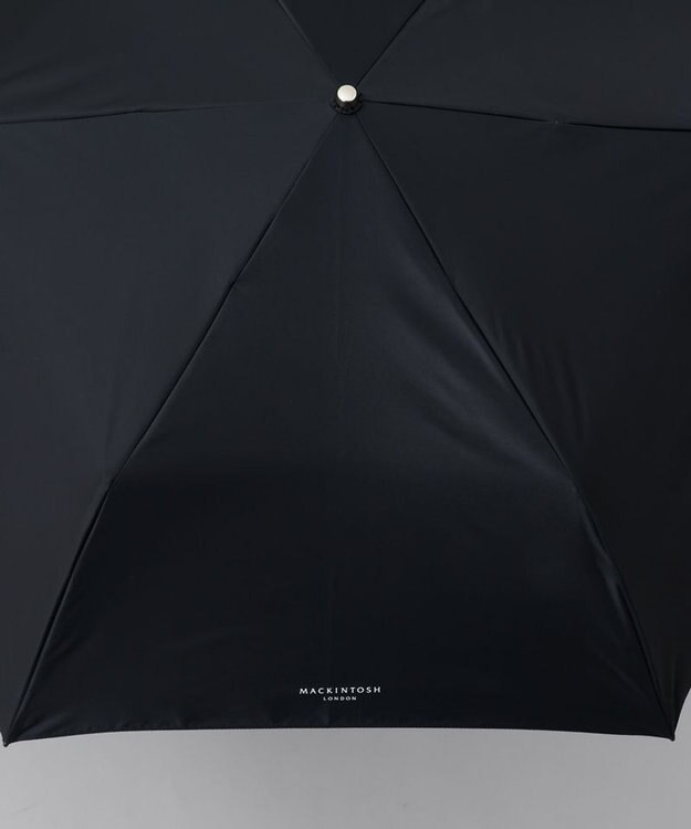 AURORA 【MACKINTOSH LONDON（マッキントッシュ ロンドン）】無地雨傘（折りたたみ傘） ブラック