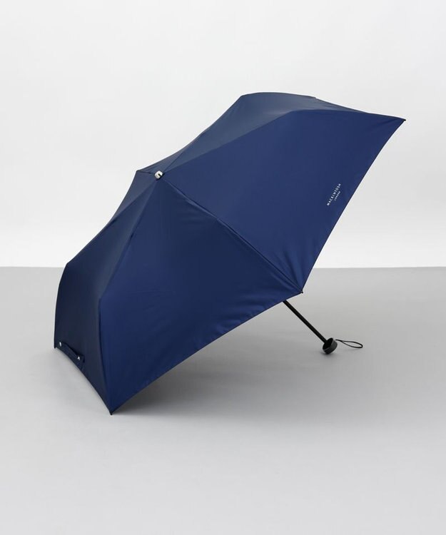 AURORA 【MACKINTOSH LONDON（マッキントッシュ ロンドン）】無地雨傘（折りたたみ傘） ネイビー
