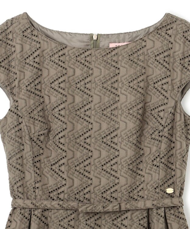 TOCCA 【00サイズあり・消臭・洗える】TRAVELING ドレス カーキ系7