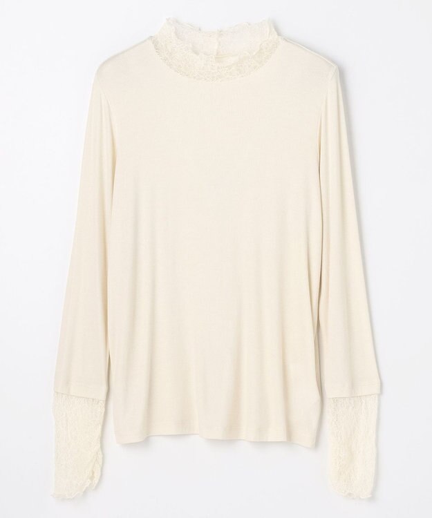 ANY L 【新色追加】シアーコンビタートル エクリュレース