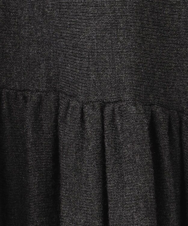 UNFILO 【新色追加】スタイルアップニット ワンピース グレー系