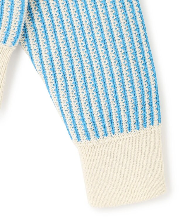 JOSEPH 【洗える】バイオテープコットン　ラウンドネックニット Dark Arctic