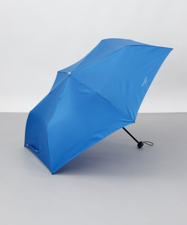 AURORA 【MACKINTOSH LONDON（マッキントッシュ ロンドン）】無地雨傘（折りたたみ傘） ブルー