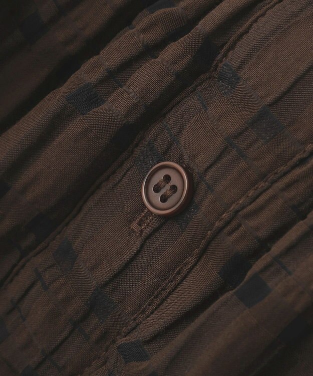 AMERICAN HOLIC シアーチェックビスチェ Brown