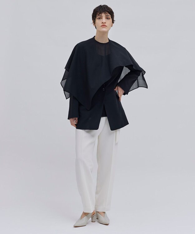 BEIGE， LAMERAY / クロップドパンツ Ecru