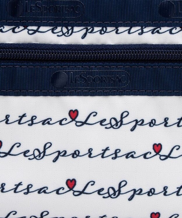LeSportsac 3ZIP COSMETIC/マリンロゴボーダー マリンロゴボーダー