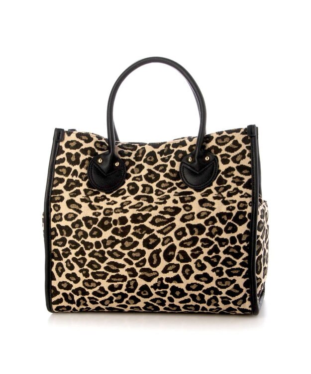 UNBILLION カシュカシュ cachecache / ジャガードスクエアトート レオ