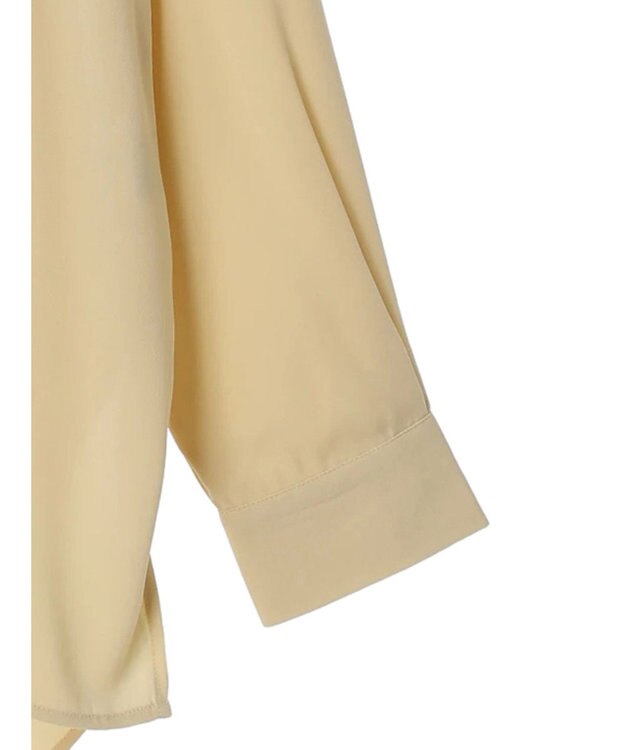 earth music&ecology バックボタンチュニック Yellow