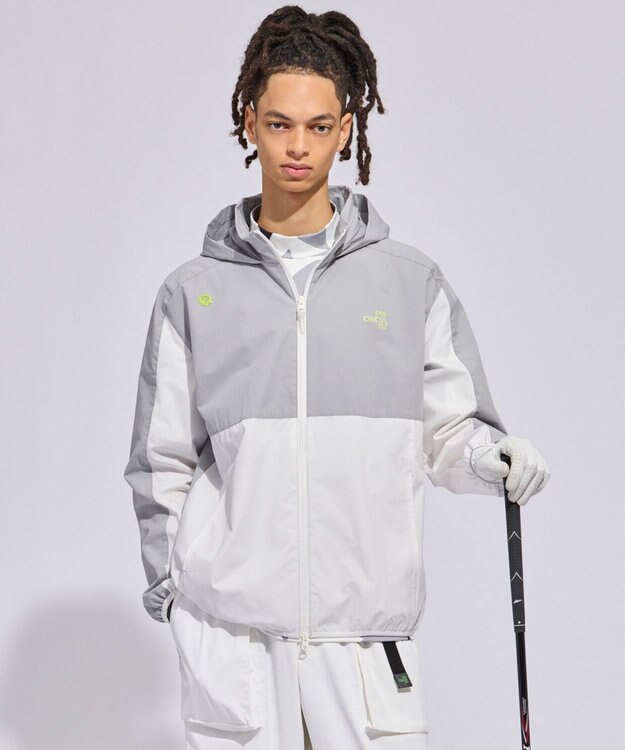 PW CIRCULUS 【花粉がつきにくい】【MEN】スプリングジャケット ゴルフ グレー系