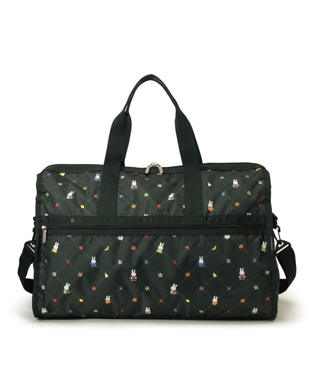 LeSportsac DELUXE LG WEEKENDER/ミッフィーオーチャードグリーン ミッフィーオーチャードグリーン