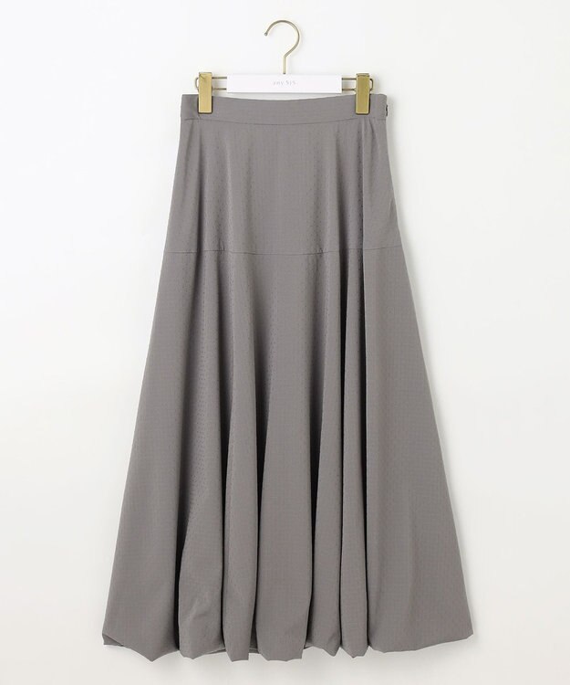 ANY SIS S 【洗える】バルーン スカート グレー