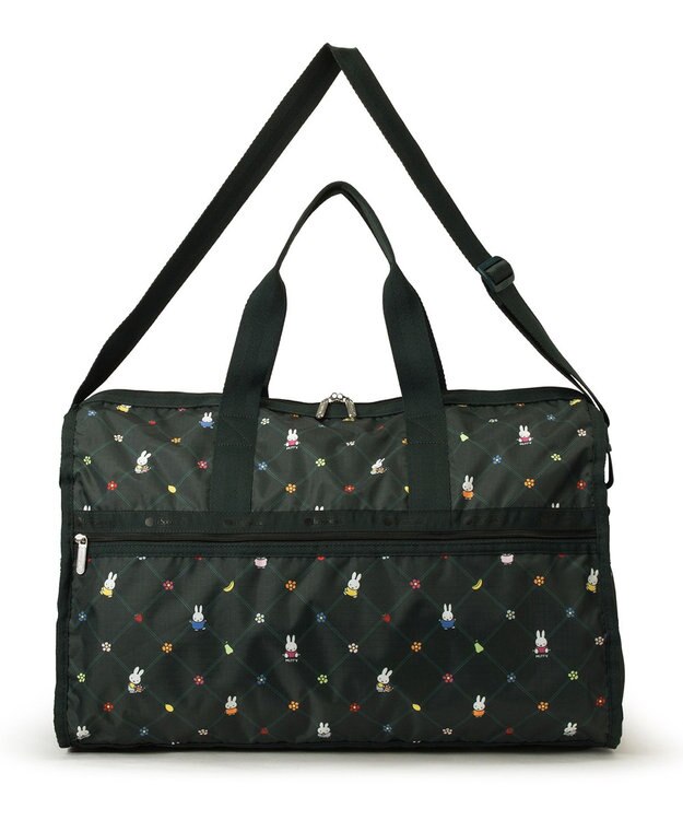 LeSportsac DELUXE LG WEEKENDER/ミッフィーオーチャードグリーン ミッフィーオーチャードグリーン