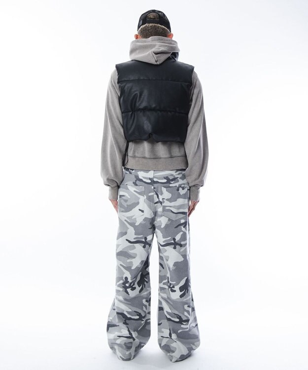 WEGO 【ユニセックス着用ITEM】コンパクトフィットロゴプルパーカー グレー