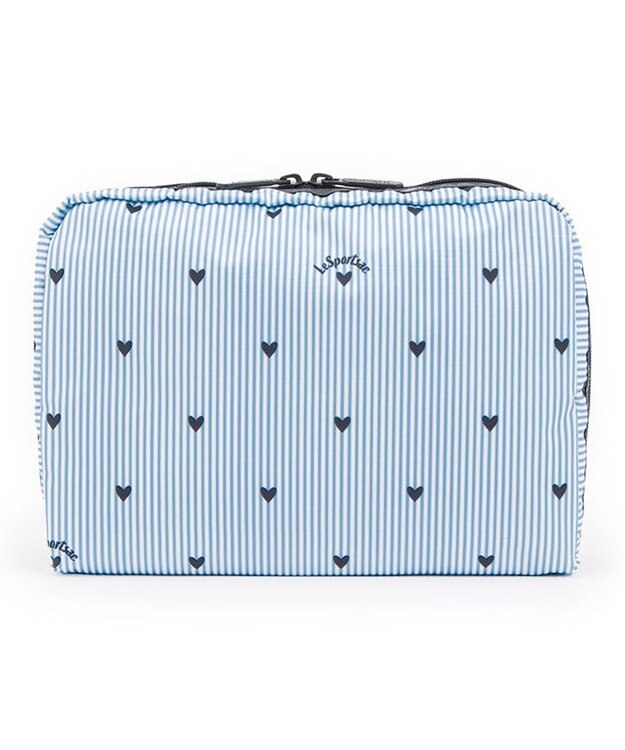LeSportsac EXTRA LARGE RECTANGULAR COSMETIC/フレッシュブラックハーツ フレッシュブラックハーツ