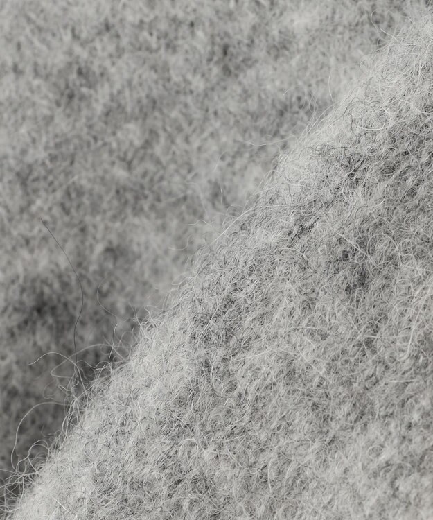 uncrave アルパカニット 深Vネック トップス（uncrave WHITE） ライトグレー