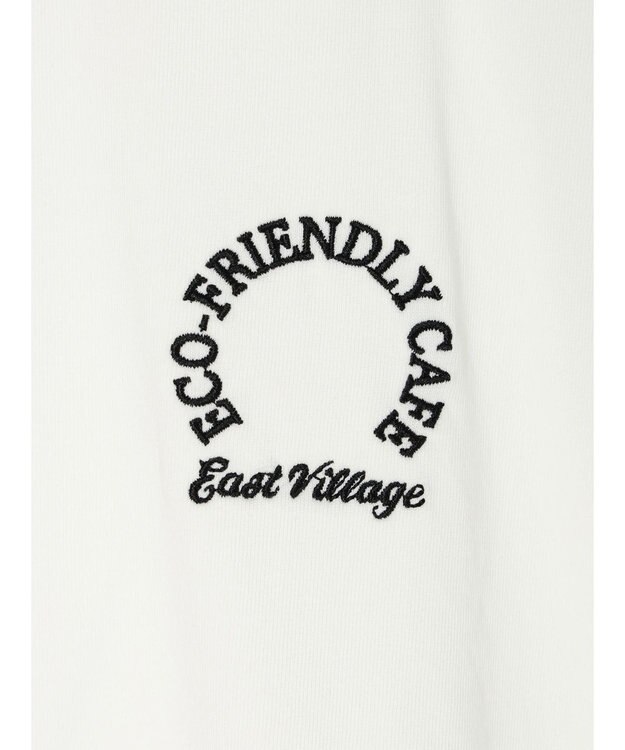 earth music&ecology Ｓｕｇａｒ　スリットＴ Off White