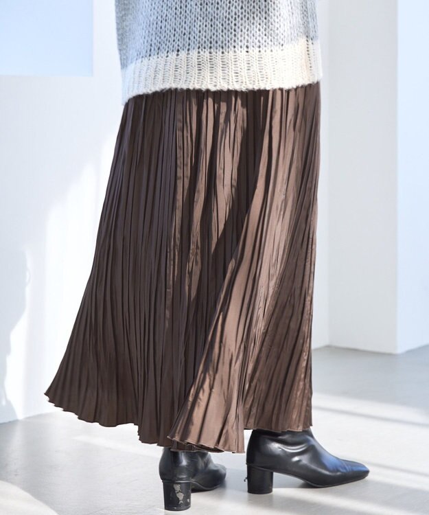 AMERICAN HOLIC プリーツスカート Brown