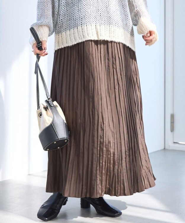 AMERICAN HOLIC プリーツスカート Brown