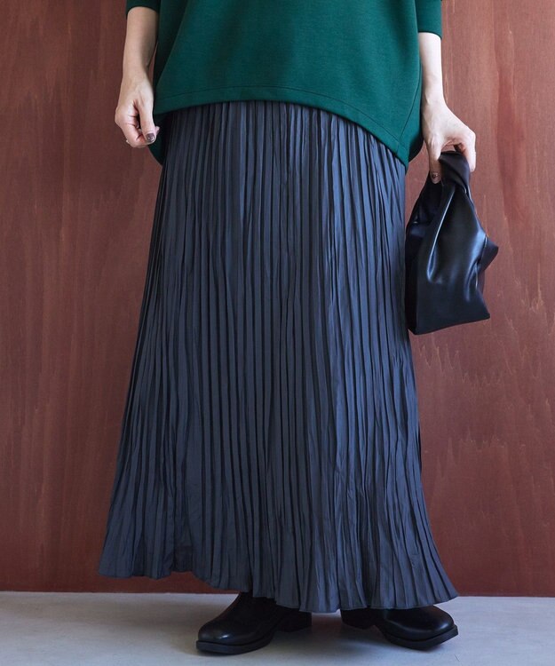 AMERICAN HOLIC プリーツスカート Gray