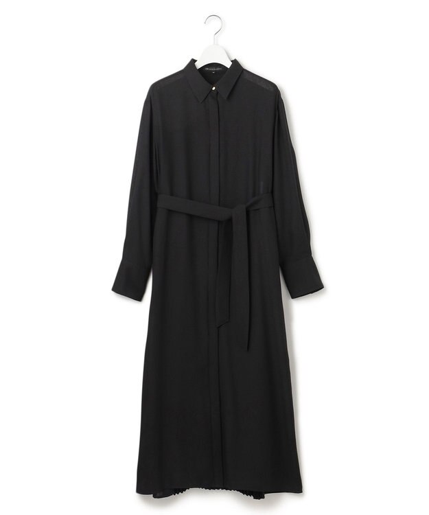 23区 S 【洗える】ウールシアービエラ ワンピース ブラック系