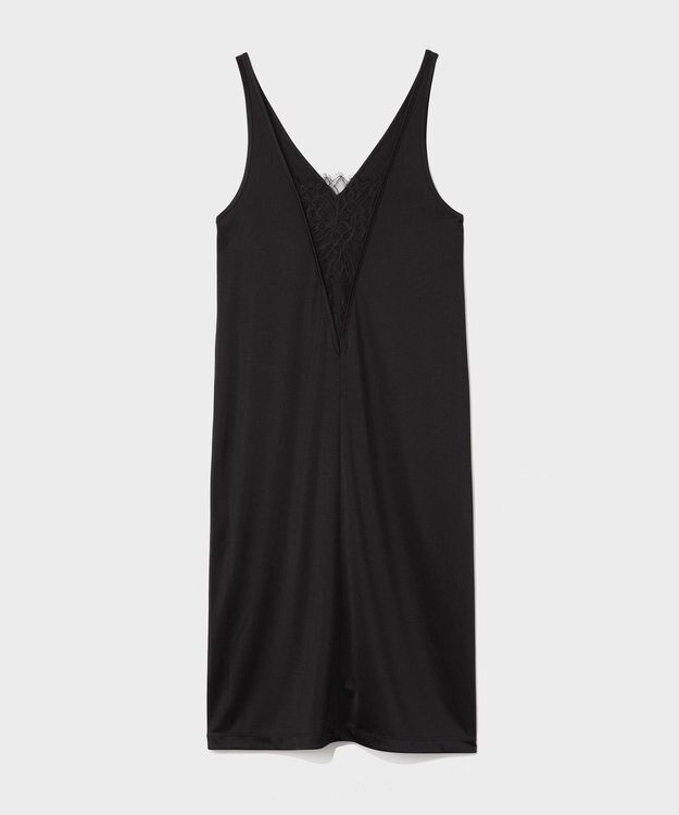 GRACE CONTINENTAL トリアセインナーキャミワンピース ブラック