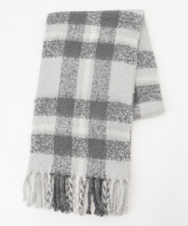 ANY シャギーストール モノトーン系