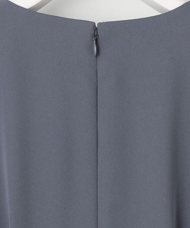 23区 【洗える】エフォートレスダブルクロス バルーンスリーブ ワンピース グレー系