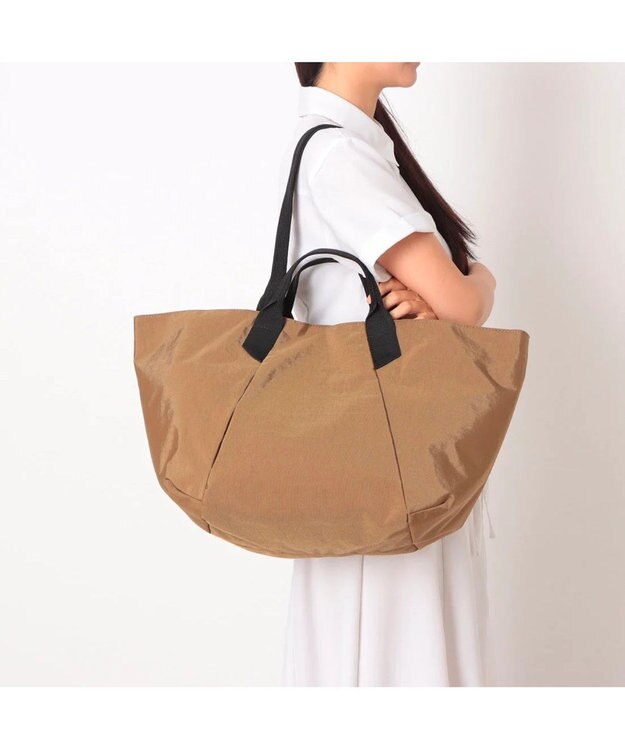 UNBILLION カシュカシュ cachecache / ダブルハンドルマザーバッグ ベージュ