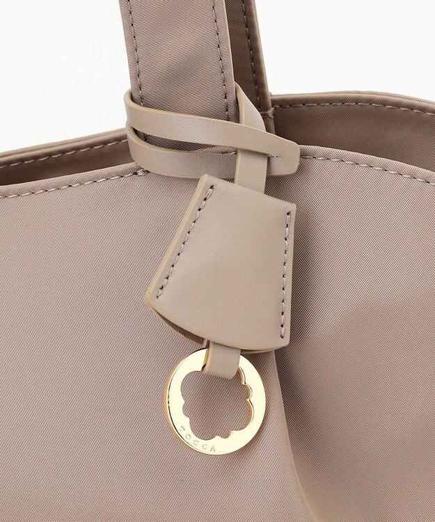 TOCCA 【撥水・A4サイズ対応】BLOOMING BUD NYLONBAG ナイロンバッグ ベージュ系